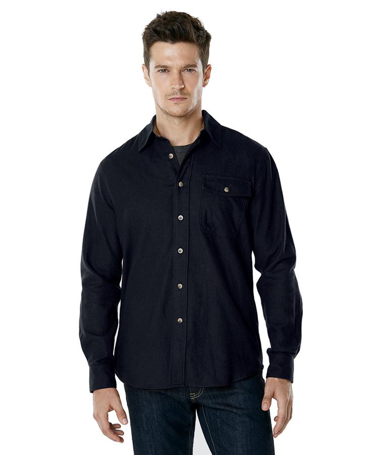 Ssikyual Brushed Warm Flannel Soft Cotton Daily Shirt