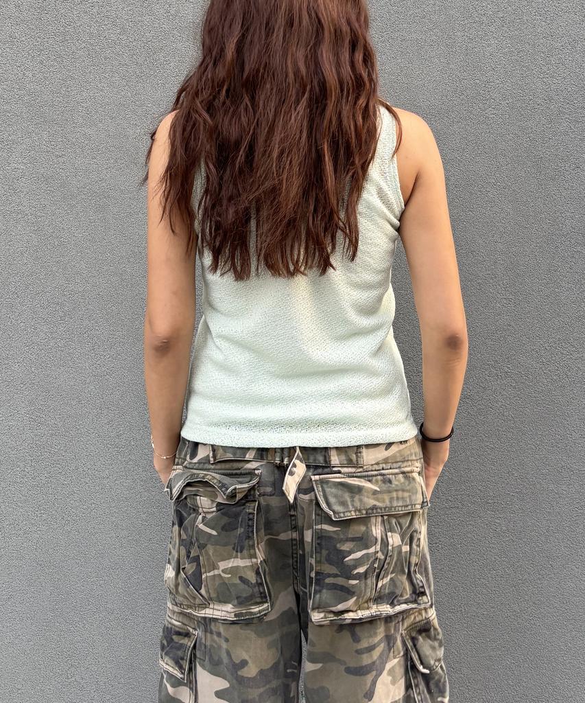 Keuluchi Knit Sleeveless (Melon)