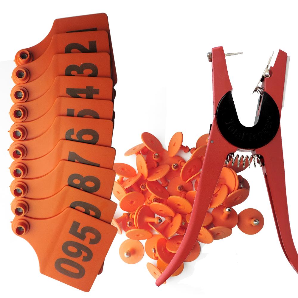 

Ушные бирки для животных Маркер для крупного рогатого скота Аппликатор без. 001-100 ТПУ ушные бирки для крупного рогатого скота свиней Идентификация Лазерный тип Инструменты для сережек оранжевый