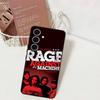 R-Rage A-Against T-The M-Machine Band Phone Case For Samsung S 24 Fe 25 Ultra Plus 20 Lite 21 30 22 23 24 22 Ultra 5G Fundas