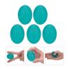 5pcs Oval Shape Elastic Hand Grip   Wrist Finger Strength Training Exercise