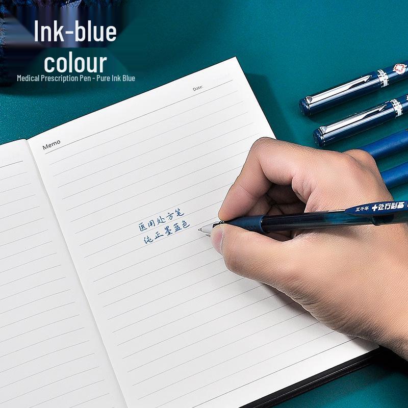 5,000-Year-Old Doctor Prescription Quick-Dry 0.5mm Carbon Gel Signature Pen