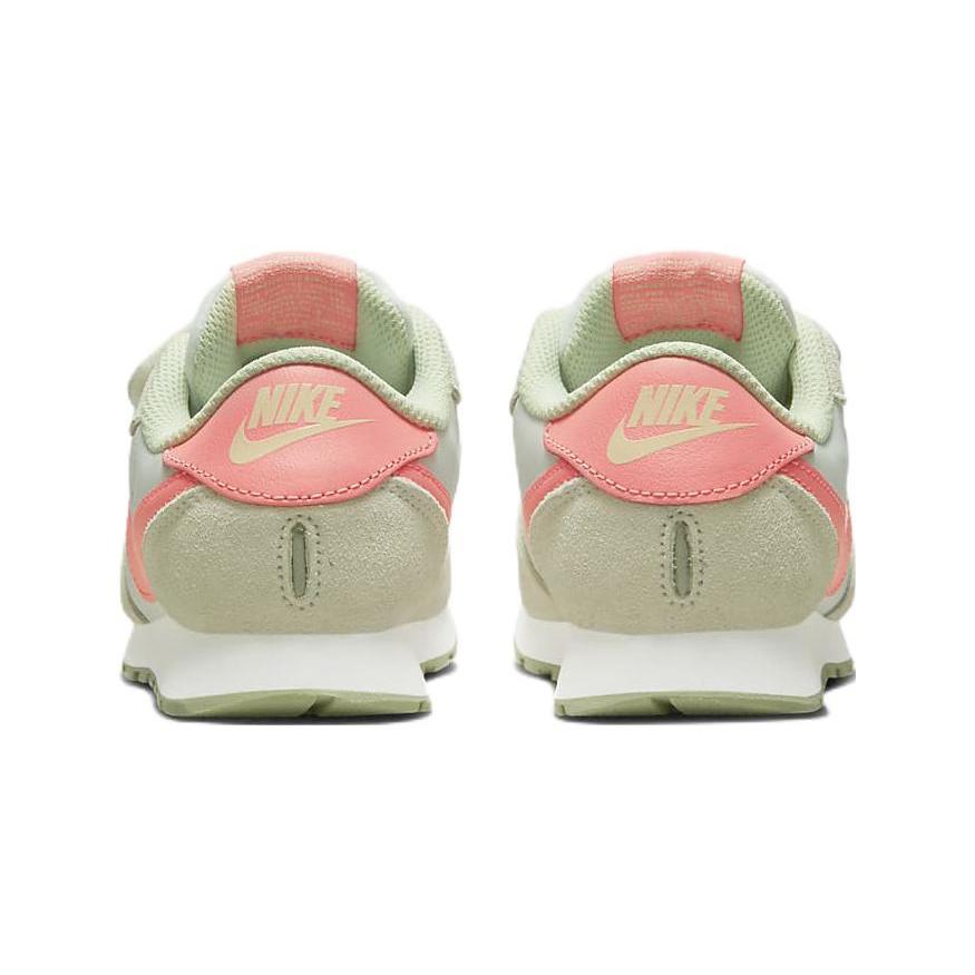 Nike MD Valiant Slip Resistant Abrasion Resistant Low top Running Shoes Green Orange Kids' CN8559-107