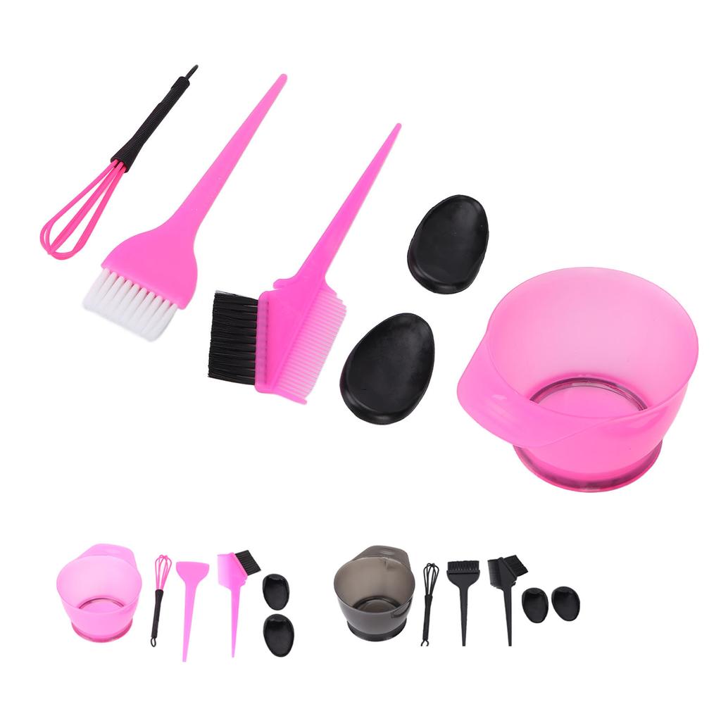 Hair Coloring Dyeing Kit Professional Salon Portable Ear  Dye Brush Mixing Bowl Tool Set