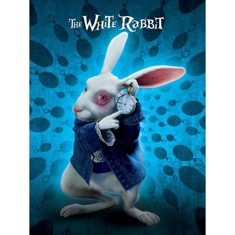 Alice In Wonderland 5D DIY Diamond Painting Mosaic Disney Cartoon Art Cross Stitch Embroidery Rhinestones Home Decor Kids Gift