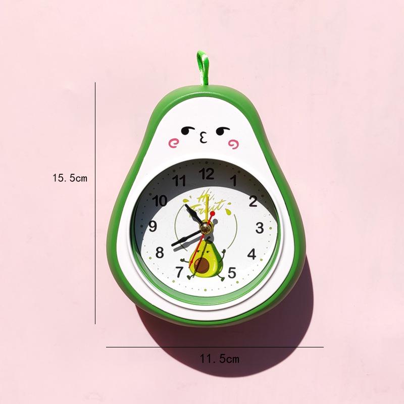 Creative 3D Fruit Magnetic Alarm Clock - Cute Personality Kitchen Refrigerator Magnet Clock