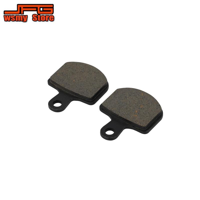 Motorcycle Accessories 1 Pair Metal Sintered Brake Pads Front Rear For ETM RTR Dirt Pit Motor Electric Bike Ebike Parts Summer