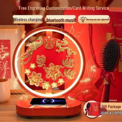 Ever-Burning Red Night Lamp: Perfect Newlywed Wedding Gift