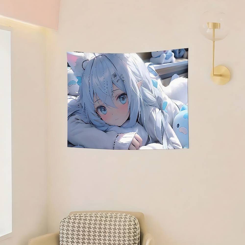 Gaming Anime Girls Flag Banners Garage Car Tapestry Flag Garage Outdoor Decor Bedroom