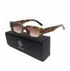[$ole Only] Sole Only Sunglasses, Square, Retro, Slim, Stylish, for Driving, Fashion, Face-Slimming Effect, Black, Simple, Sunglasses Case Included,