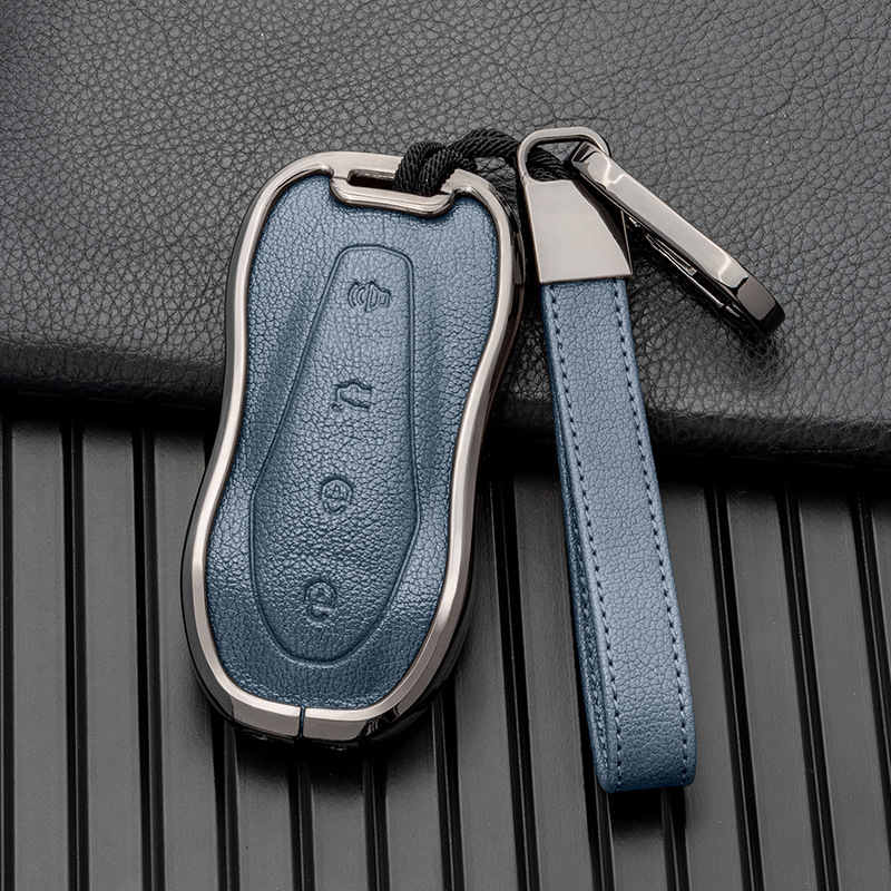 Key Case Cover For Geely Belgee X70 X50 Atlas Emgrand GS X6 Tugella Remote Fob Holder Car Accessories