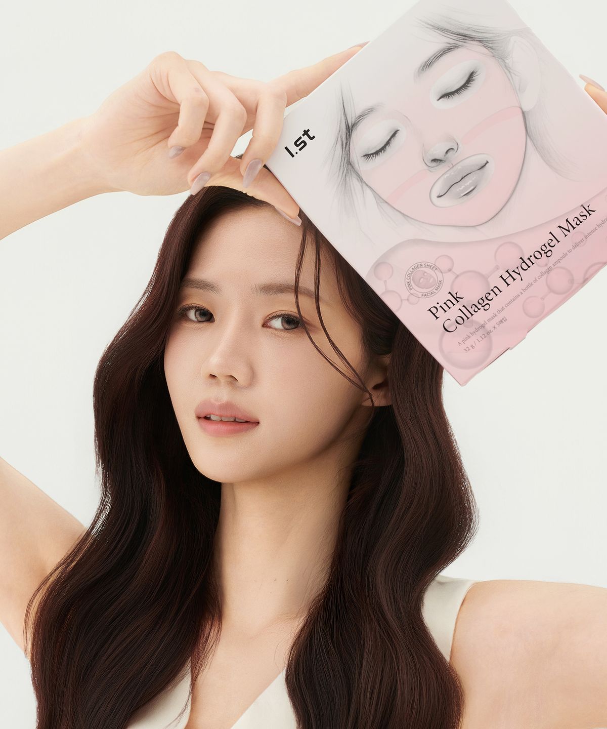 Pink Collagen Hydrogel Mask (5 sheets)