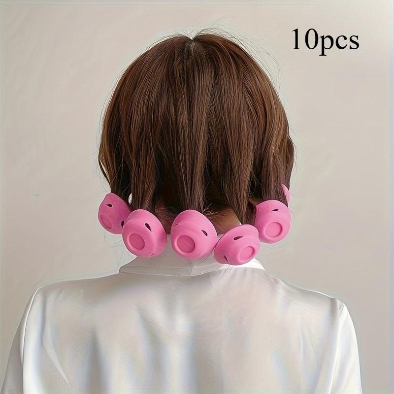 

Набор бигуди без нагрева, 10 шт. Подходит для всех типов волос. Инструмент для укладки без нагрева и создания долговременных локонов.