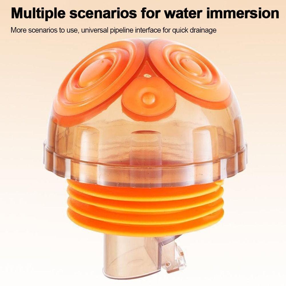 Anti-Odor Washing Machine Floor Drain Multi-port Sealing Plug  Laundry Room