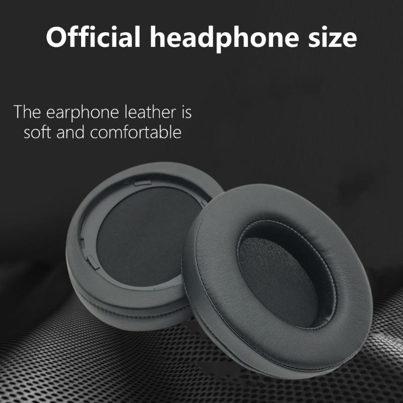 1 Par Almofada de Ouvido Earpad Almofada de Espuma de Memória Capa de Substituição para Fones de Ouvido com Fio SHP9600 SHP9500 Acessórios