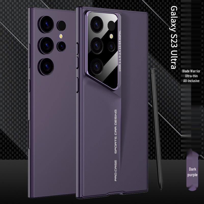 Samsung S25 Ultra-Thin Blade Warrior Matte Anti-Drop Hard Shell Phone Case