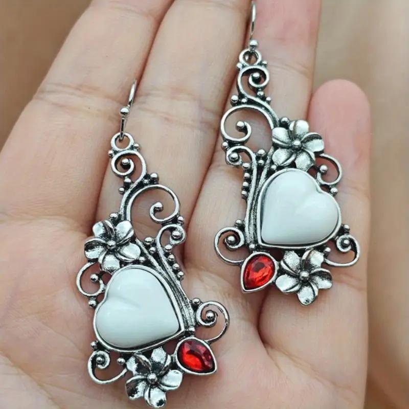 Vintage Vine Flower Earrings