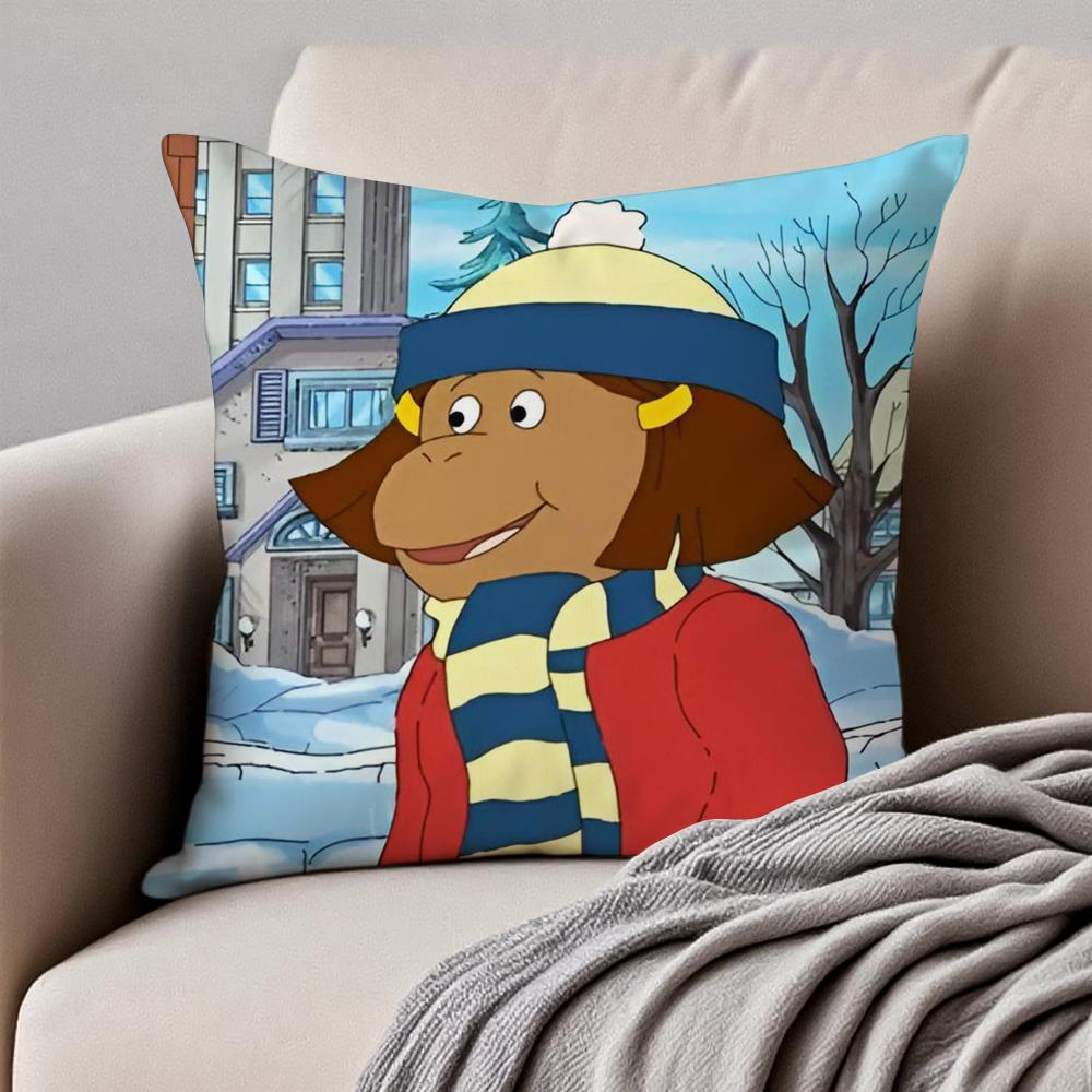 Pop American Singer AArthur Cushion Cover Pillowcase Antidustmite Invisible Zipper Short Plush Sofa Cushion