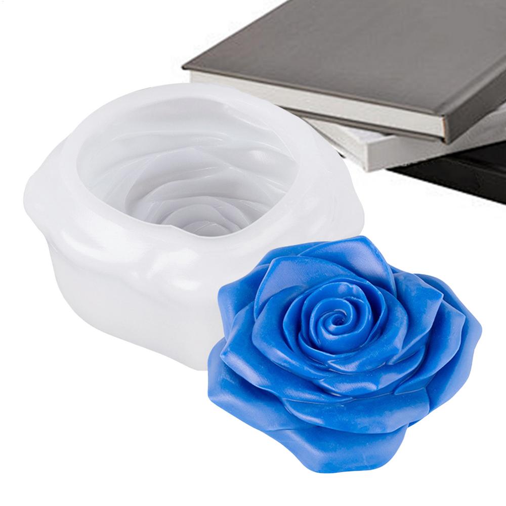 

Форма для свечи в виде цветка, Формы для цветочного мыла, Многоразовые термостойкие силиконовые формы для цветов для изготовления мыла, Декор для свечей ручной работы