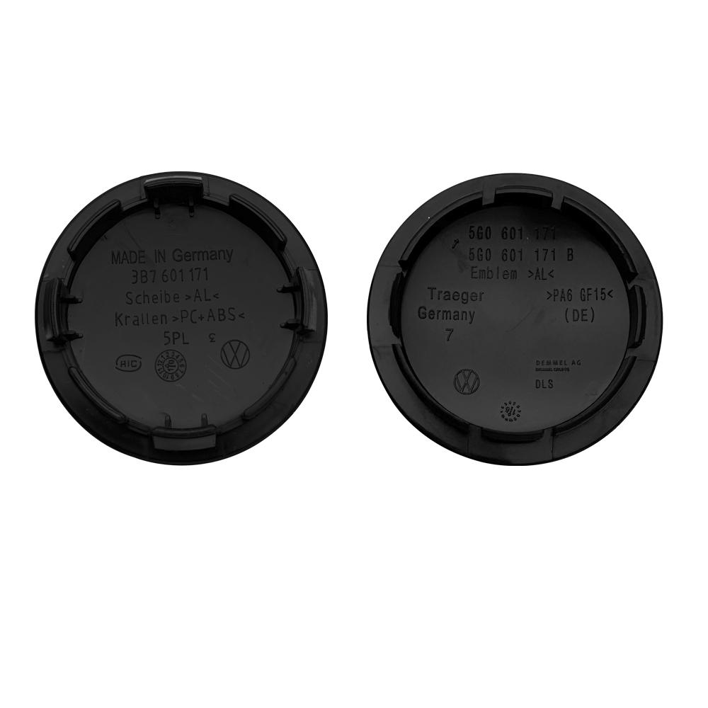 For VW 6N0601171 4pcs/Lot 55mm 56mm 65mm 70mm 76mm Volkswagen Car Wheel Center Caps For Vw Jetta MK5 Golf Passat Accessories 5G0601171