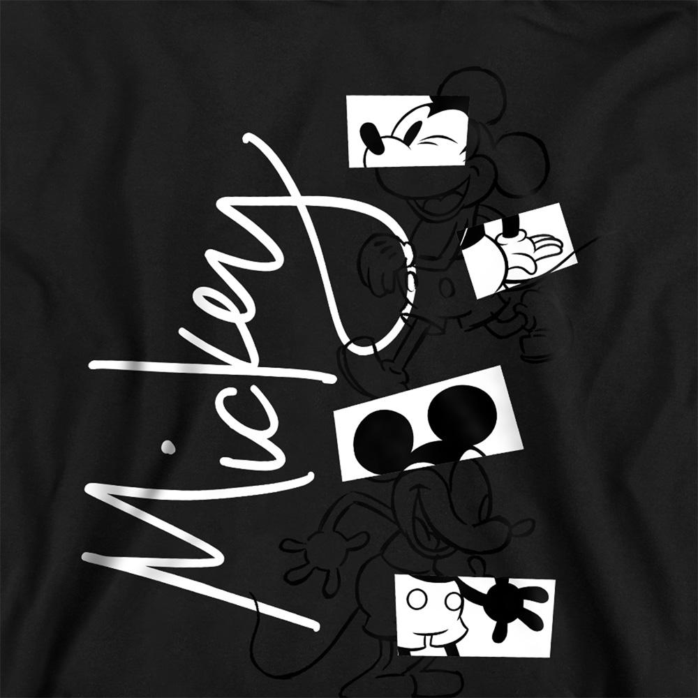 Disney Childrens/Kids Mickey Mouse Geometric Shapes Heather Hoodie