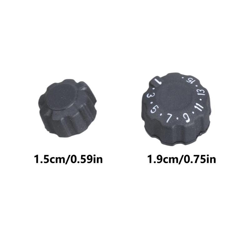 Replacement Two Way Radio Volumes And Channel Selection Knobs Suitable For PD530 PD560 PD580 PD700 PD780G Models 1 Pair