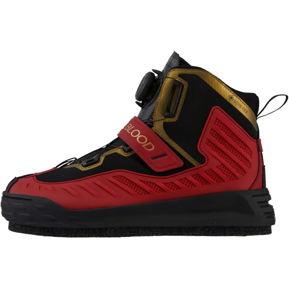 Shimano Limited Pro Gore-Tex Fishing Shoes Blood Red Size 24