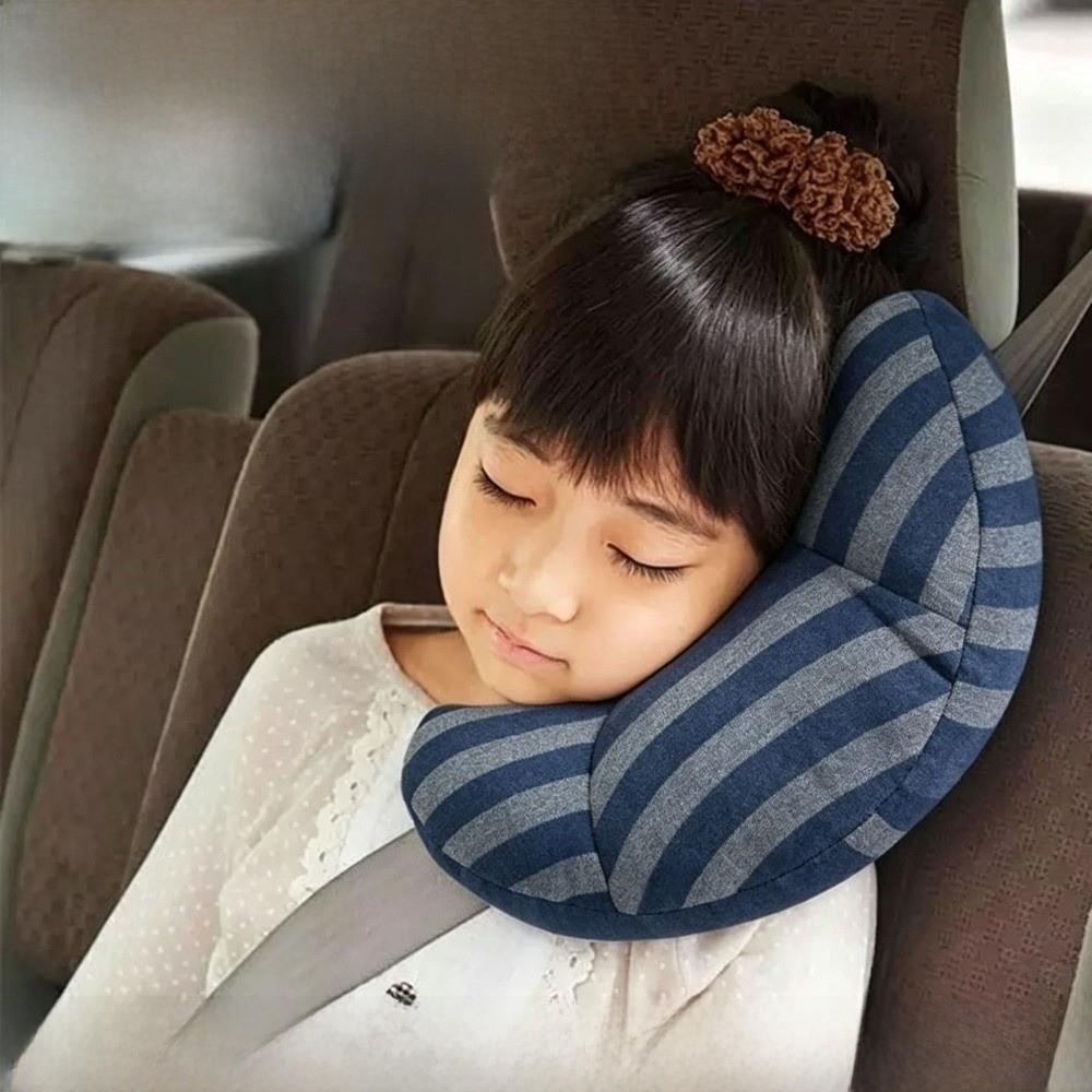 Adjustable Neck Support Pillow Stickable Travel Head Rest Kids Shoulder Pad  Car Travel