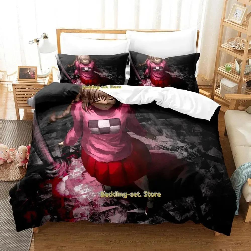 Nová ložní souprava Yume Nikki Jednolůžková Dvojlůžková Plná Queen King Size Ložní souprava pro dospělé Dětská ložnice Sady povlečení Anime parure de lit Postel