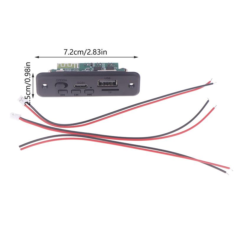 Small Speaker Circuit Board, Amplifier Board Module Decoding Board Mp3 Player Speaker Circuit Board