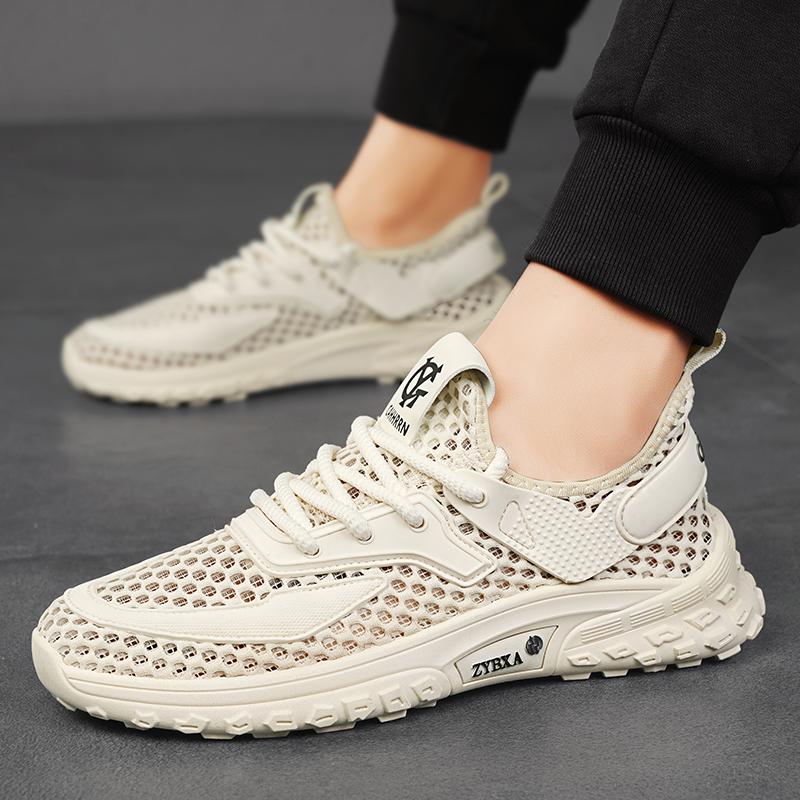 Fashion CYYTL Summer Sneakers Mesh Breathable Shoes For Men Casual Outdoor Running Tennis Luxury Platform Sports Hiking Designer Loafers