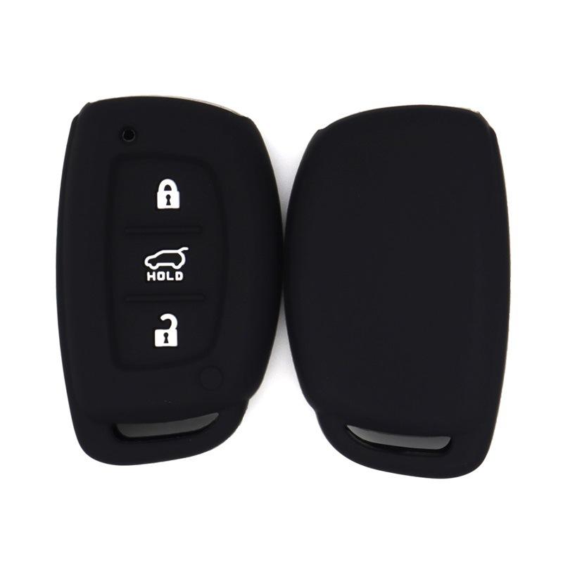 

Suitable for Hyundai ix25 Yuedong Mingtu IX35 Yuena car key protection bag high quality drop-resistant key cover чёрный