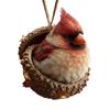 Tier-Weihnachtsornamente 2D Acryl Hängende Dekoration Set für Baum Kranz Garten Saisonale Feiertagsparty Dekorationen Zuhause Geschenk