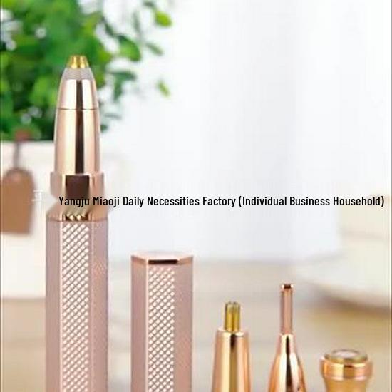 

Electric Lipstick Shaver & Women s Eyebrow, Nose, Armpit Hair Trimmer 2 heads