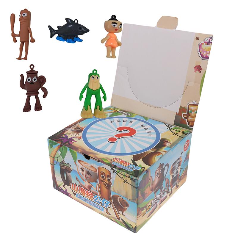 1 Set Tralalero Tralala Figures Italian Brainrot Tung Sahur Figure Blind Box Toy Bombardino Crocodilo Shimpanzini Bananini Model