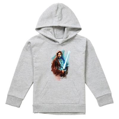 Stjärnornas krig: Obi-Wan Kenobi Barn/Barn Målad Pullover Hoodie