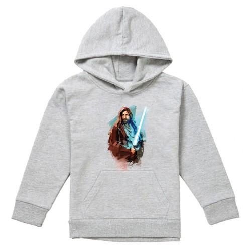 Star Wars: Obi-Wan Kenobi Childrens/Kids Painted Pull Over Hoodie