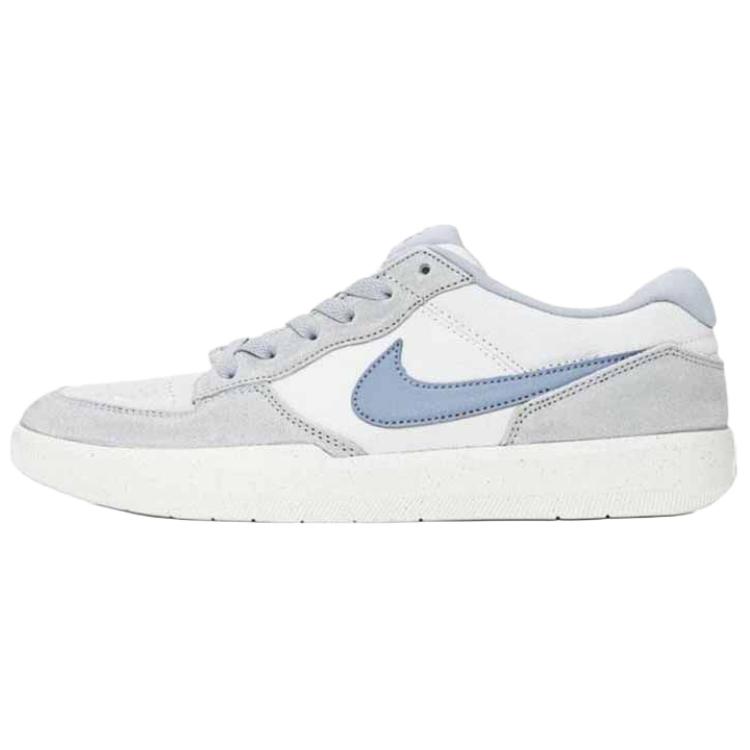 Nike Sb Force 58 Wolf Grey Slate Blue Skateboard Shoes IH0636-141