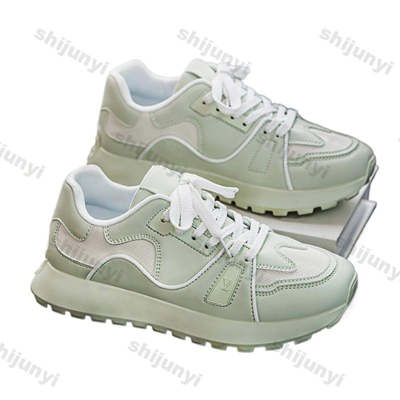 Fashion Men's White Sneakers Autumn Fashion Lace Up Outdoor Casual Shoes Lightweight Comfortable Mesh Breathable Non Slip Running Shoes