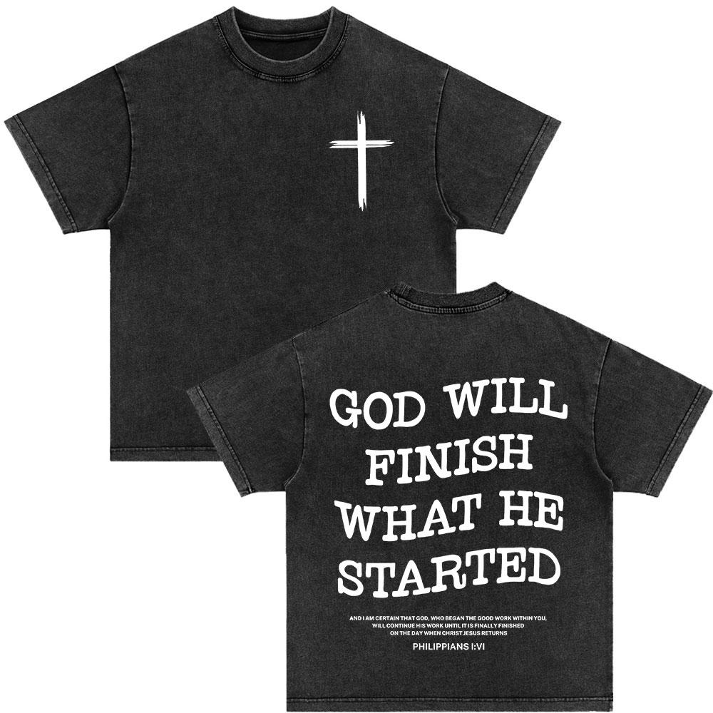 Christian Jesus Died for Me Now I Live for Him Bible Verse Vintage Washed T-shirts Men Women Fashion Harajuku Oversized T Shirts