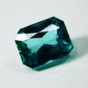 10.30 Ct Natural Green Emerald Cut Grandidierite Loose Gemstone