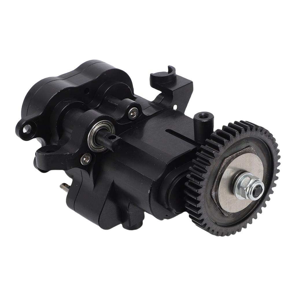 1/10 RC Car Transmission Case Gearbox with 45T Gear Alloy RC Metal Gearbox Assembly for Replacement