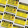 50 Cards/set, Bad Parking Cards, Bad Parking Labels, Interesting Parking Cards, for Various Reasons, Creative Cards, Essential for Parking