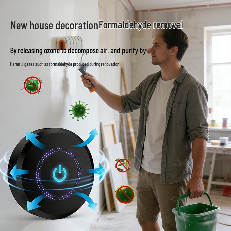 Rechargeable Mini Ozone Generator for Fridge, Shoe Cabinet, Bathroom, and Pet Odor Removal