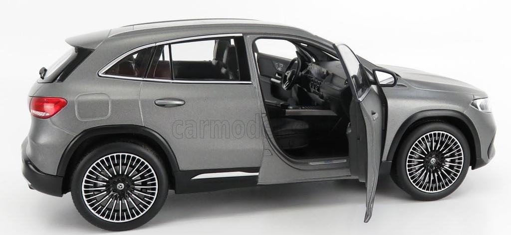 NZG EQA 2021 Scale Diecast Model Car Mercedes-Benz (H243) (Gray) 1/18