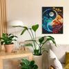 5D Diy Diamond Painting Moon And Tree Full Round Diamond Landscape Handmade Home Decoration 30x40cm/12x16inch