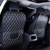 Easy Clean Car Seat Back Cover Waterproof Leather Kick Guard Easy Installation Full Protection Mat Cover