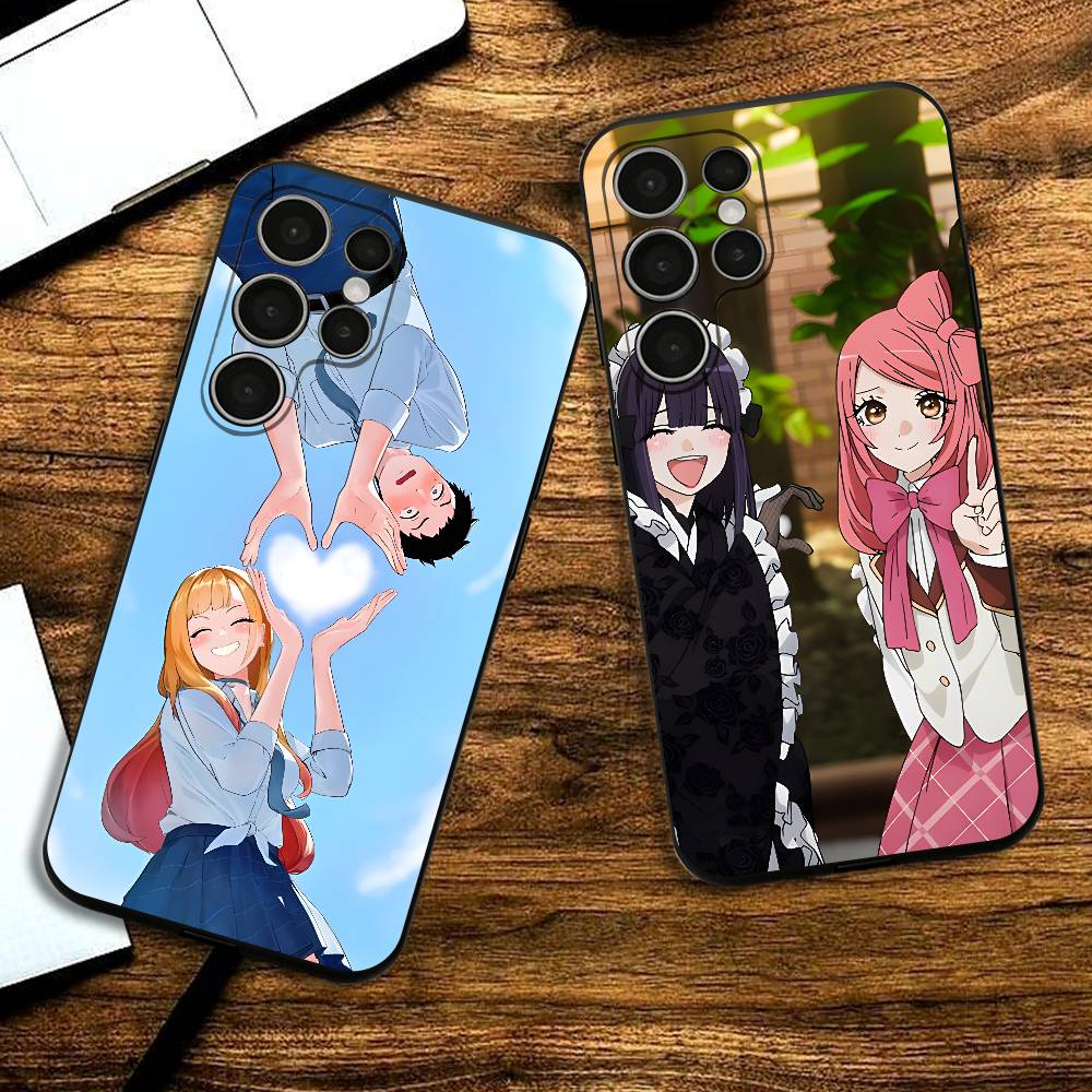 Süßes Liebe Manga Mein D-Dress Up Darling Handyhülle Für Samsung S24,25,23,22,21,20 Plus Ultra 5G Lite Stoßfeste Hülle