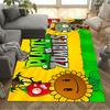 Plants Vs Zombies Adventure Floor Rug Office Rug Suitable for Outdoor Bedrooms Foyer Decorate room Anti-slip Rug Office home decor