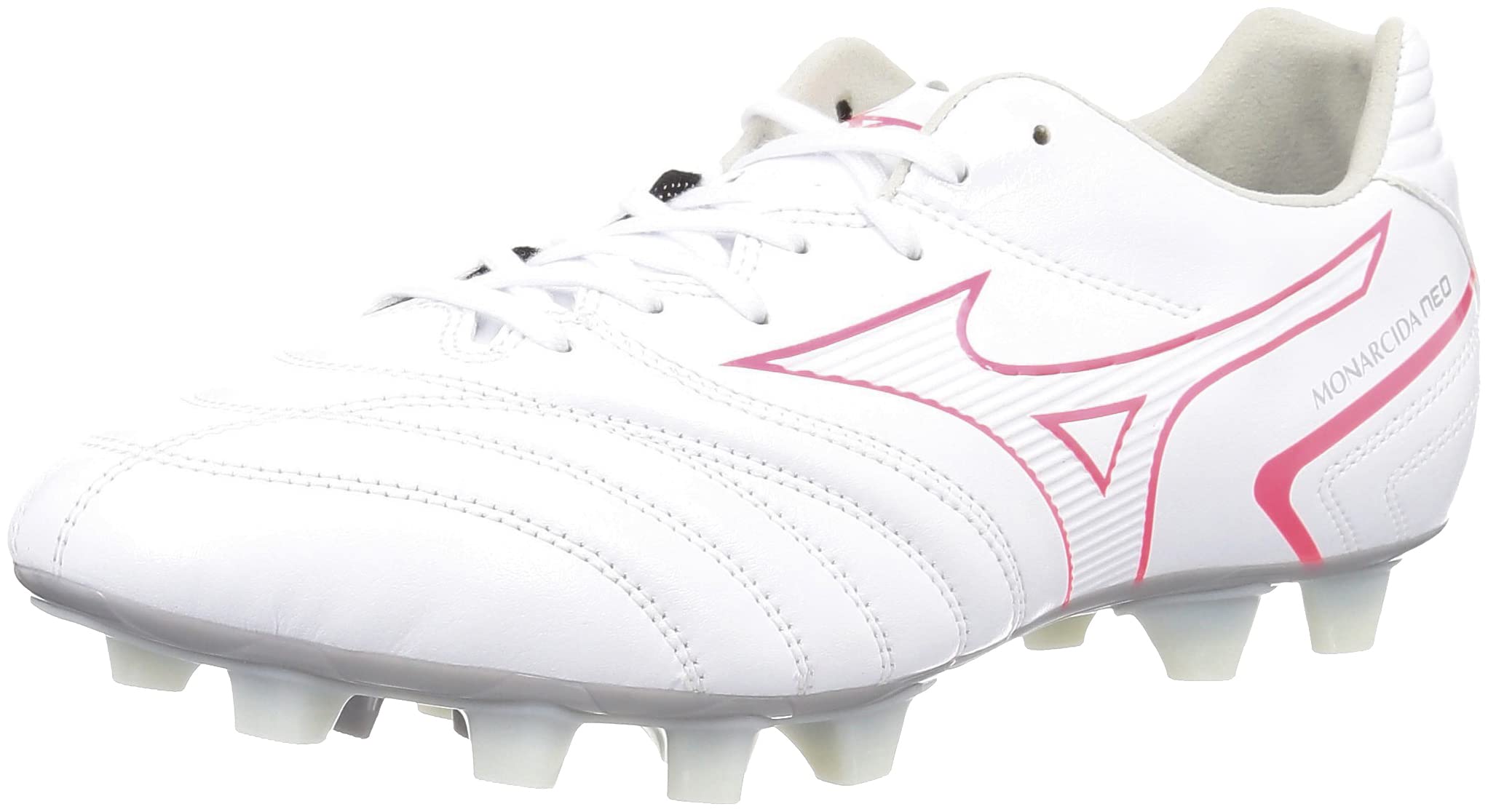 

Mizuno Monarcida NEO 2 SW Soccer Size 4E Cleats, White/Pink, 29.5 cm,